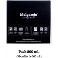 Pack 3 fracas Melgarejo Selección 500 ml.